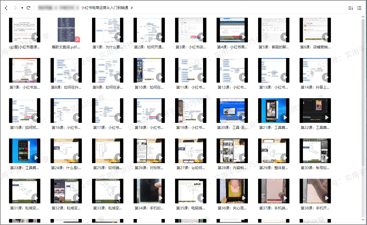 图片[1]-【实操教程】小红书电商运营从入门到精通-联码科技